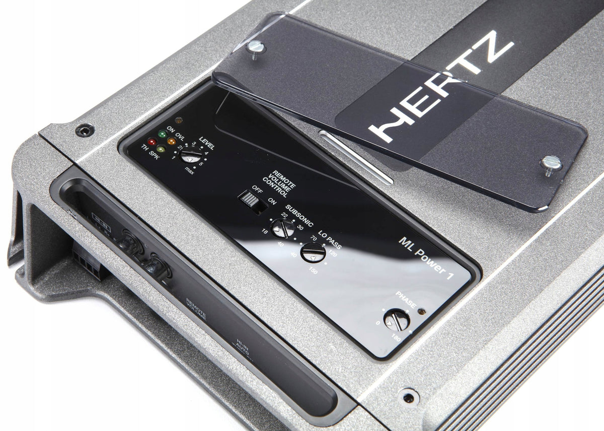 Amplifier Hertz ML Power 1 Monoblock And Power 1000W RMS Powerful Bass High-End Brand Hertz