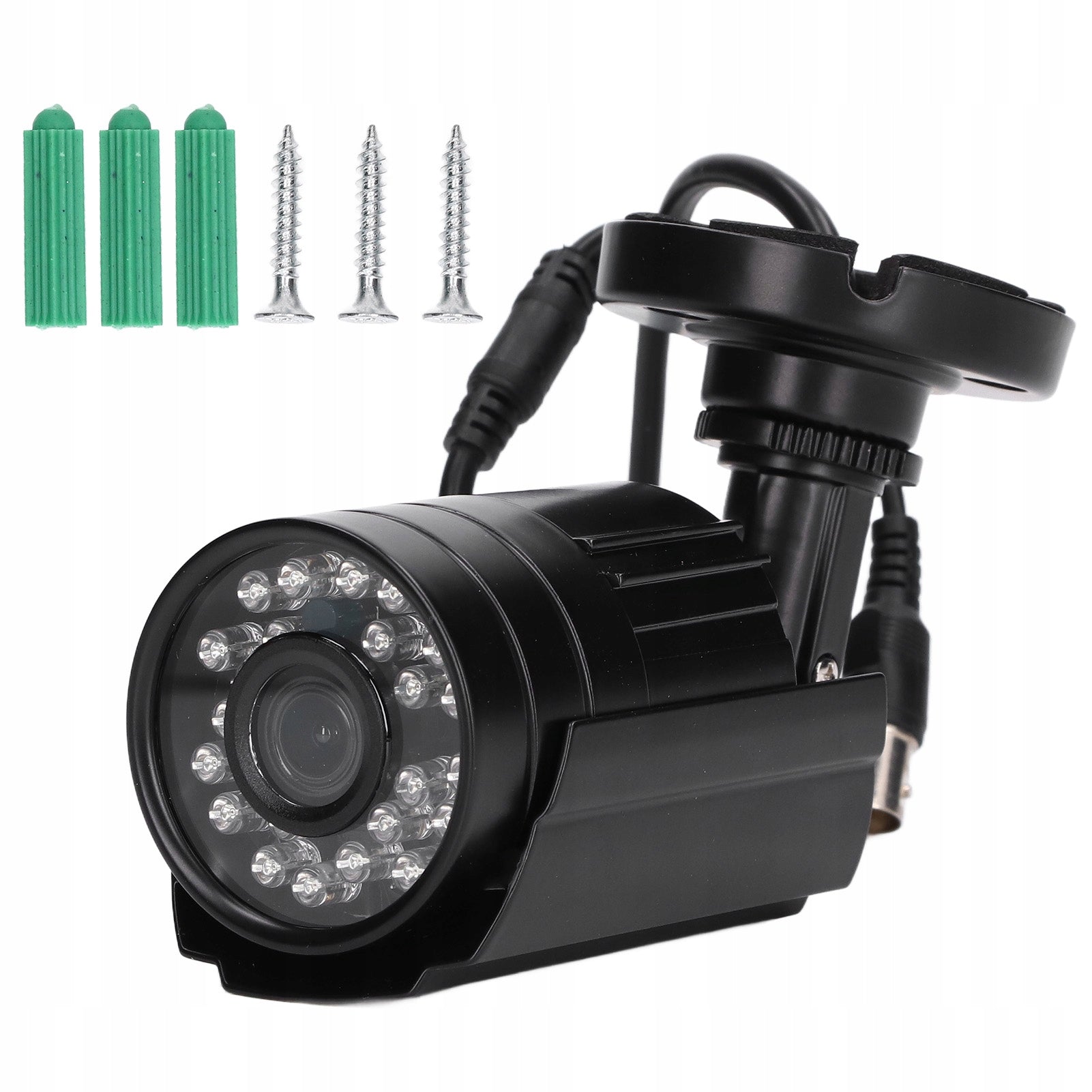 Analog Outdoor CCTV Camera 4W 1 24 LED 1080P FULL HD 2MPX 3,6MM