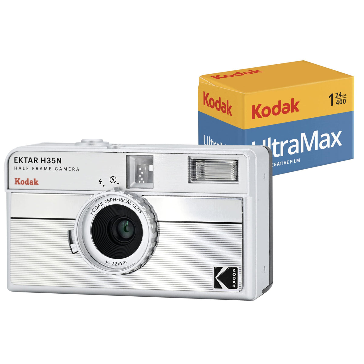 Analog camera Kodak Ektar H35N half-frame 35 mm + Ultramax film 400