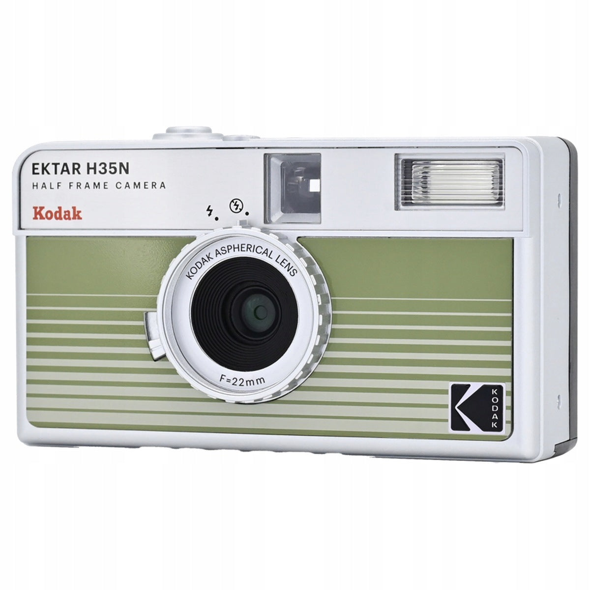 Analog camera Kodak Ektar H35N half-frame film 35mm Green Brand Kodak