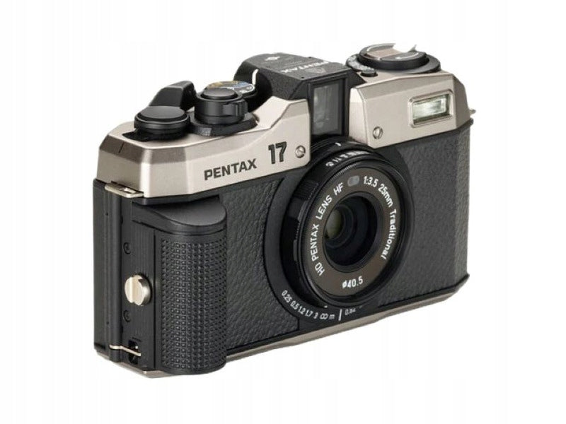 Analog camera PENTAX 17 Black and silver
