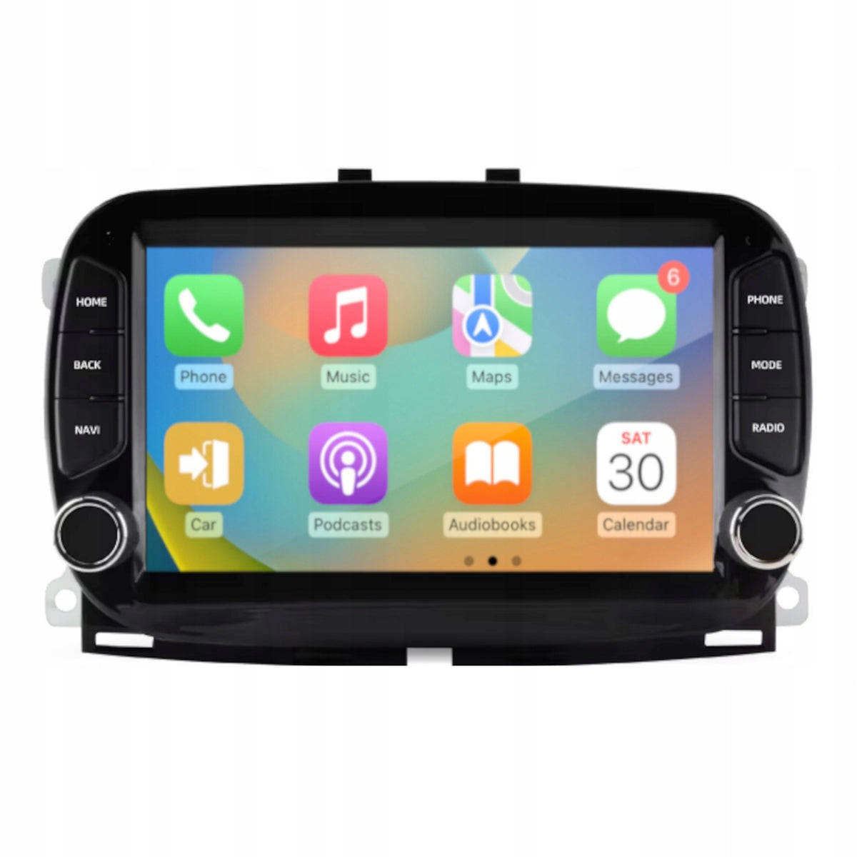 Android Radio for Fiat 500 (2015-2019) Carplay Android Auto Packaging status original