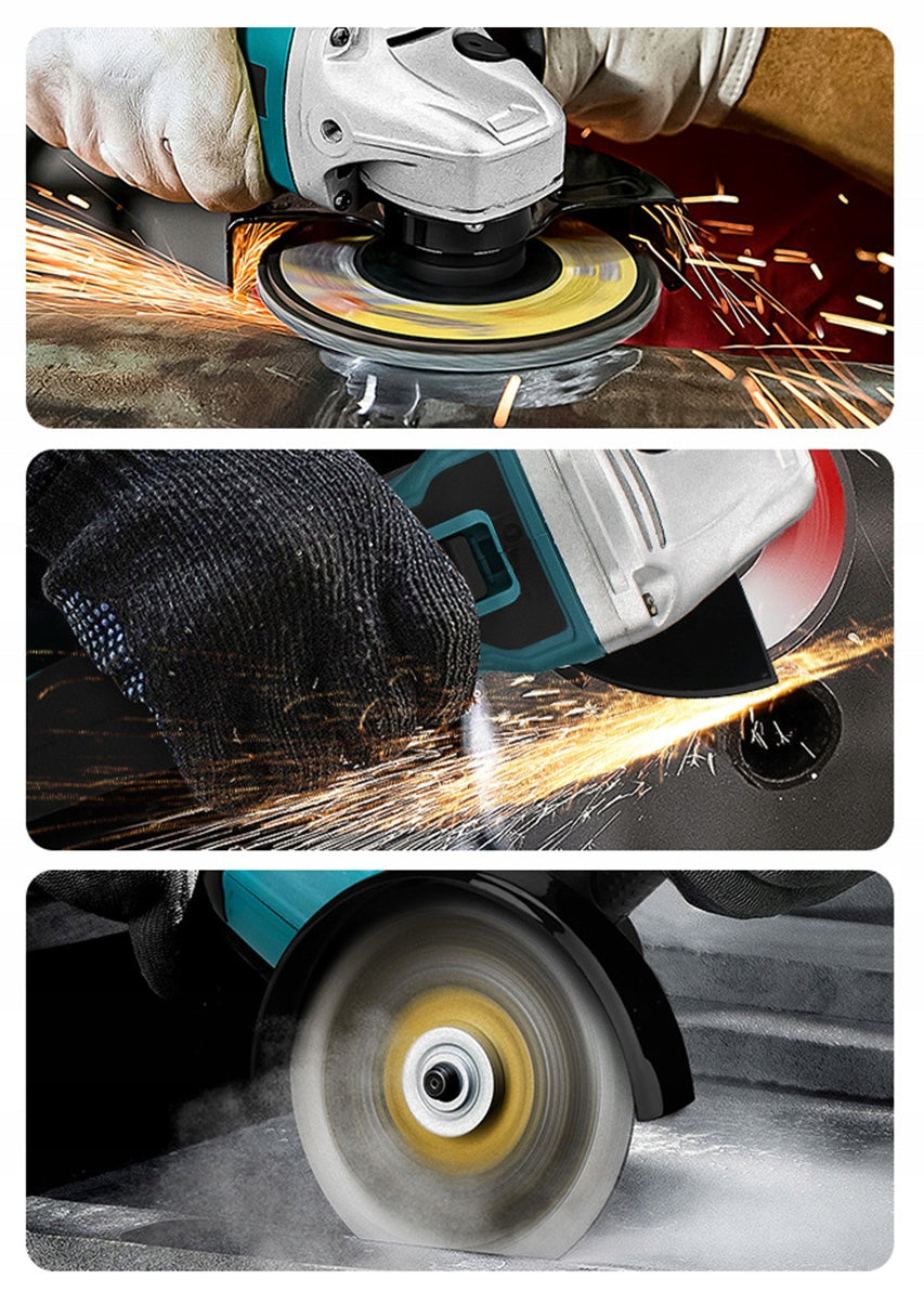 Angle Grinder Cordless 125mm, Brushless, For Cutting Polishing, 2xAKU Manufacturer code Gisam 3125