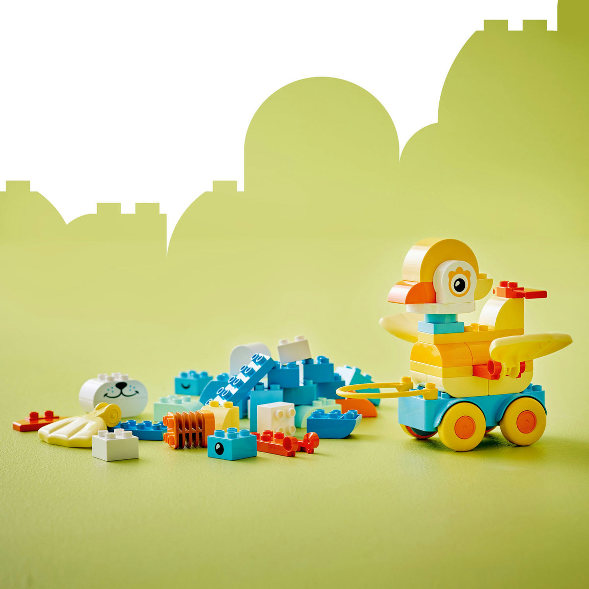 Animal Blocks On Wheels 3 in 1 LEGO DUPLO 10448 Product number 10448