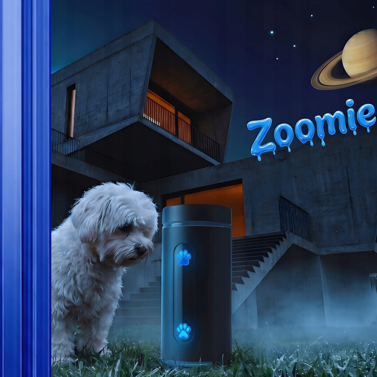 Animal Cat Dog Food Container with Glass View Leakproof Manufacturer code Pojemnik na karme dla psa psów premium