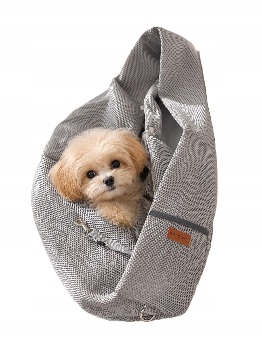 Animal bag made of breathable mesh carrier BIBICUTE