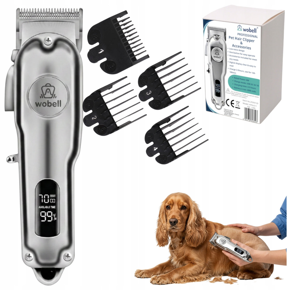 Animal clipper for cat dog shaver quiet professional