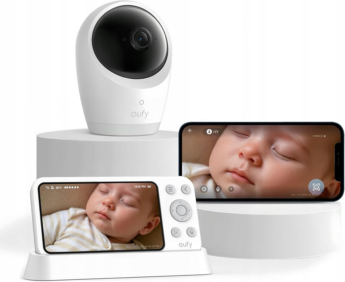 Anker eufy Baby Monitor with Camera, App and Offline Control, 4K HD