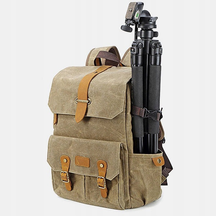 Ansel XL laptop 15,6 - 16" photo backpack with USB khaki Manufacturer code Ansel XL