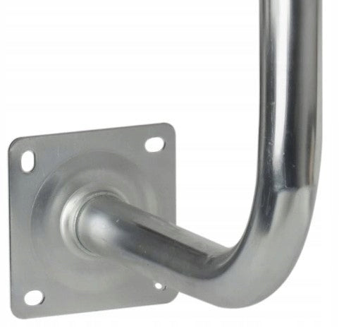 Antenna mast FOR MOUNTING ANTENNA 100cm outside Model Boczny prosty 1m anteny komina 100 cm inox komina