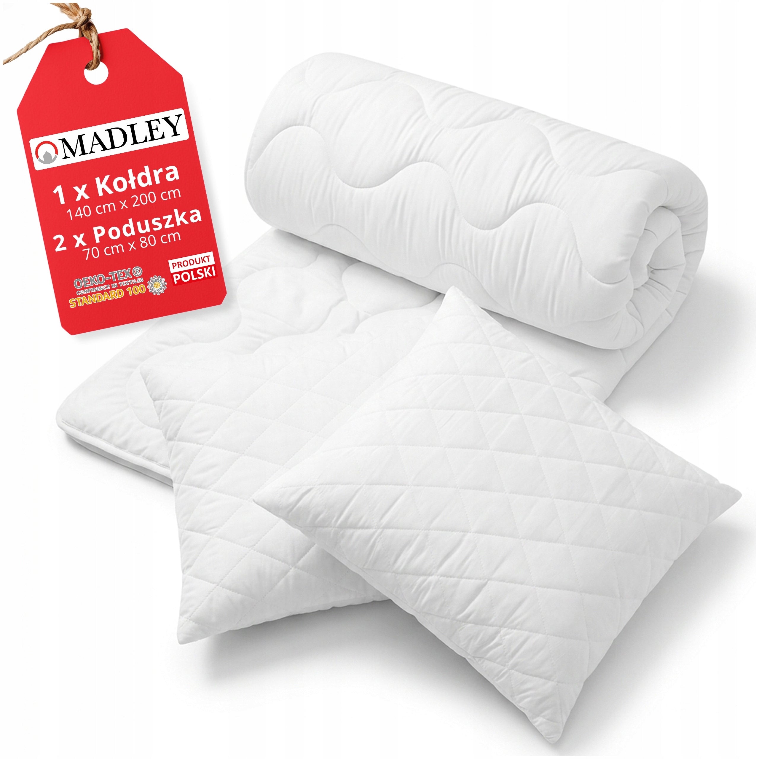 Anti-Allergic Quilt Year-round 140x200 + 2 Pillows 70x80 Premium Set