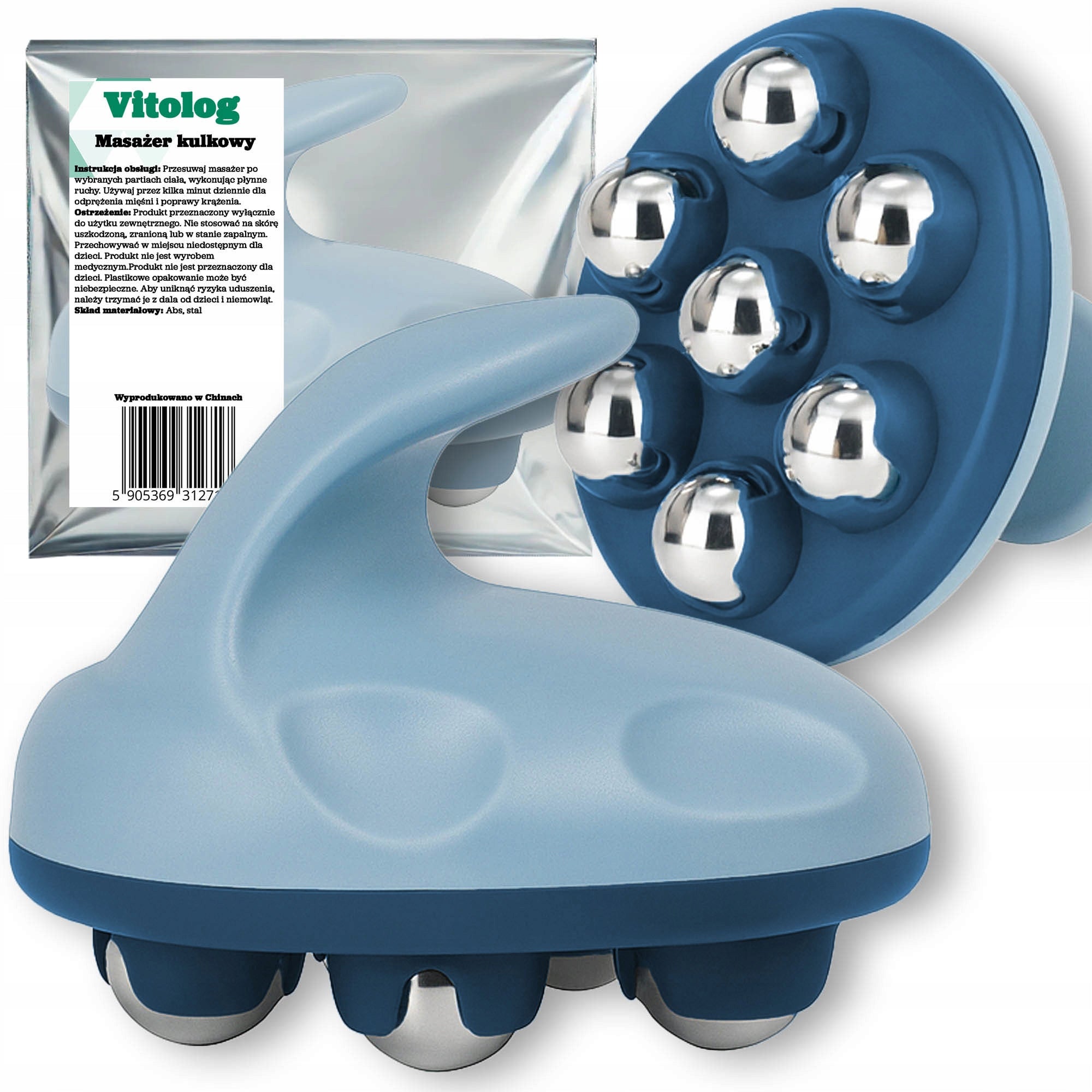 Anti-Cellulite Massager for Body Massage of Legs Thighs Buttocks Belly Neck
