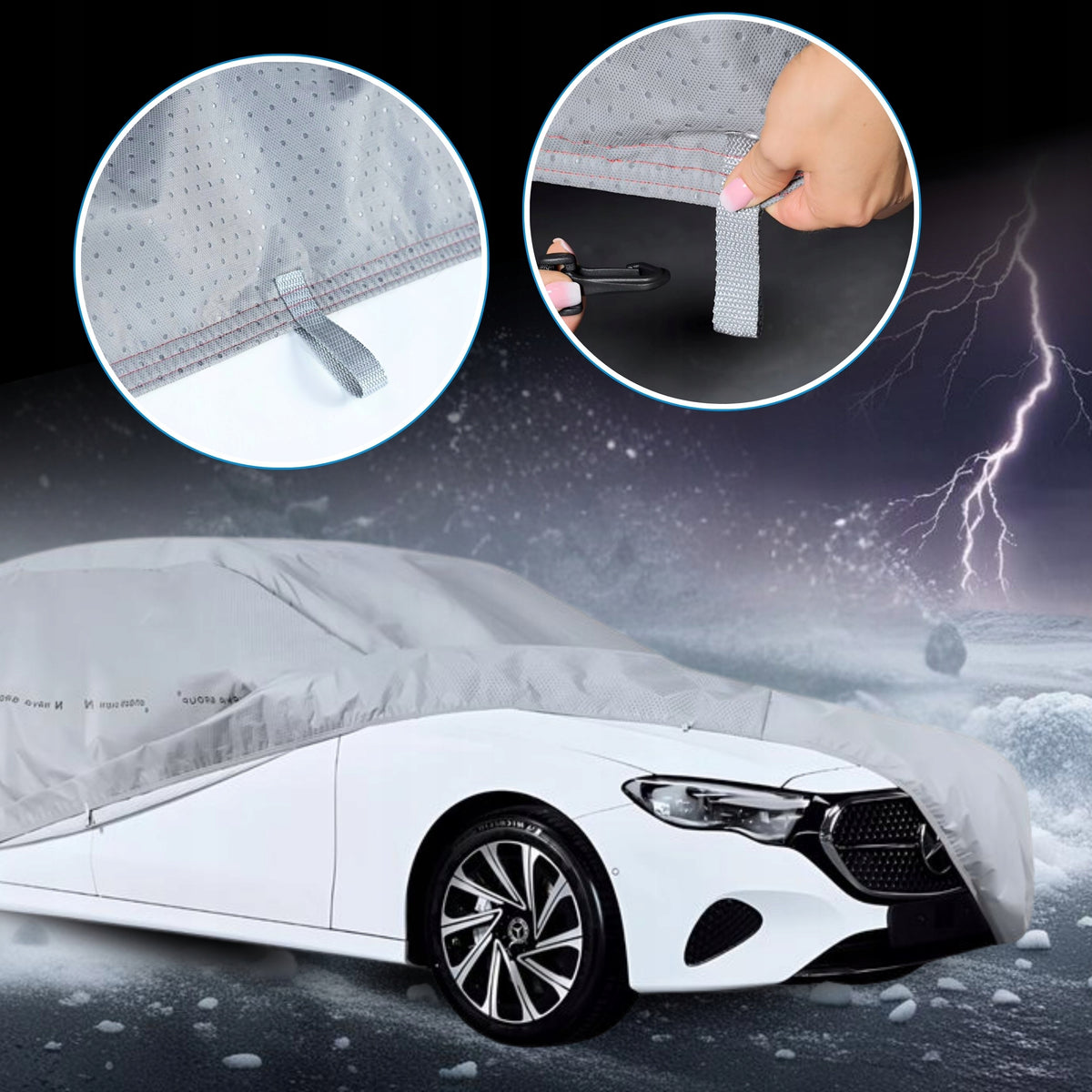 Anti-Hail Car Cover 14 Anti-Hail L1 Sedan Grad Tarpaulin Manufacturer Nava Group