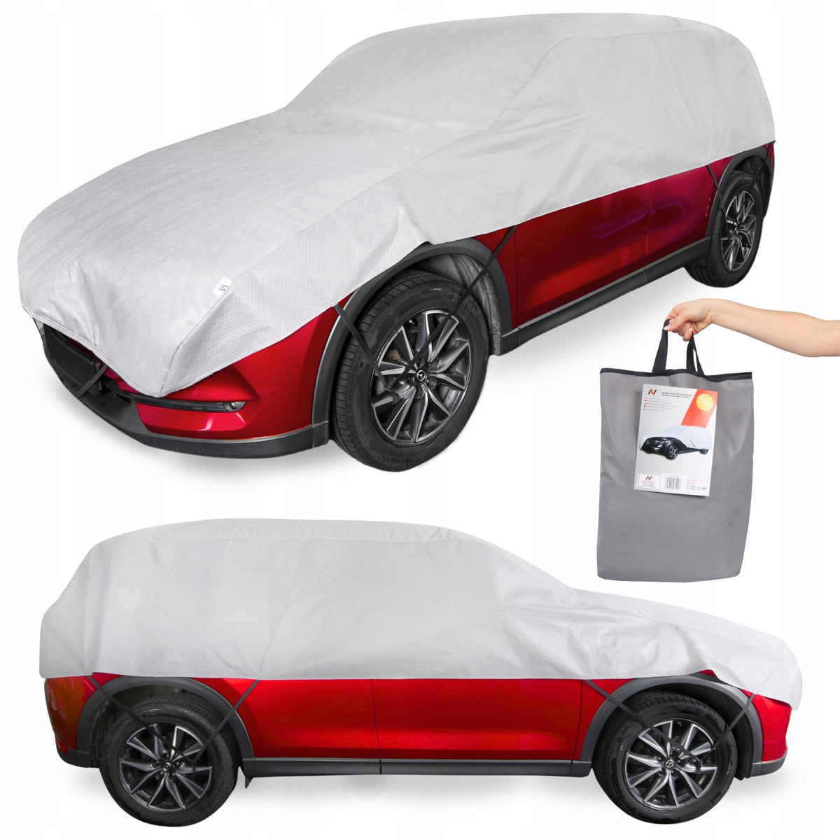 Anti-Hail Cover for Car SUV L Anti-Hail 14mm Half Cover