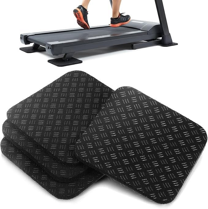 Anti-Vibration Pads for Treadmill Fitness Equipment 4 Pcs