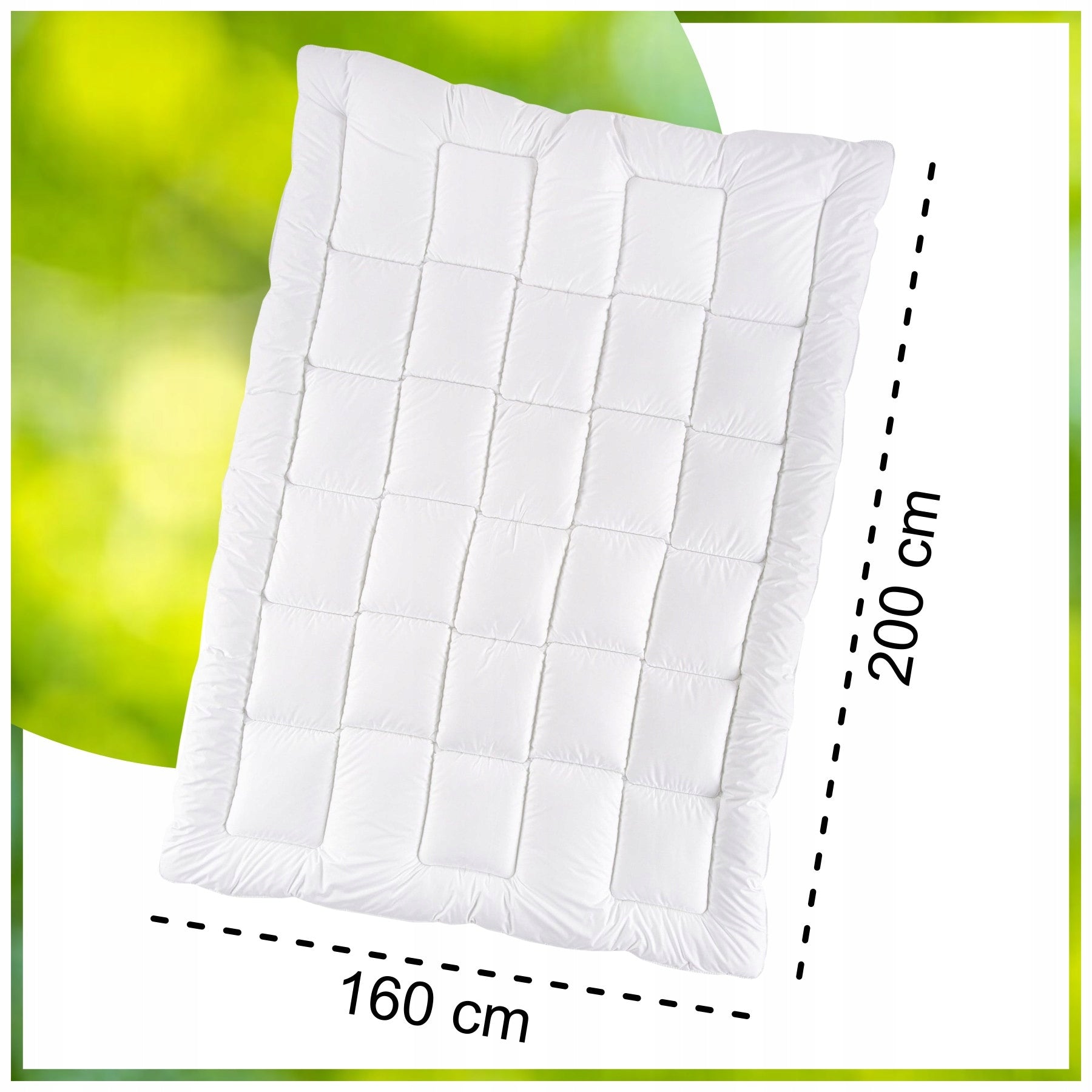 Anti-allergic quilt 160x200 Novelis MEDICAL quilted HOTEL year-round Medical device type accessories for a medical device or a product without an intended medical purpose