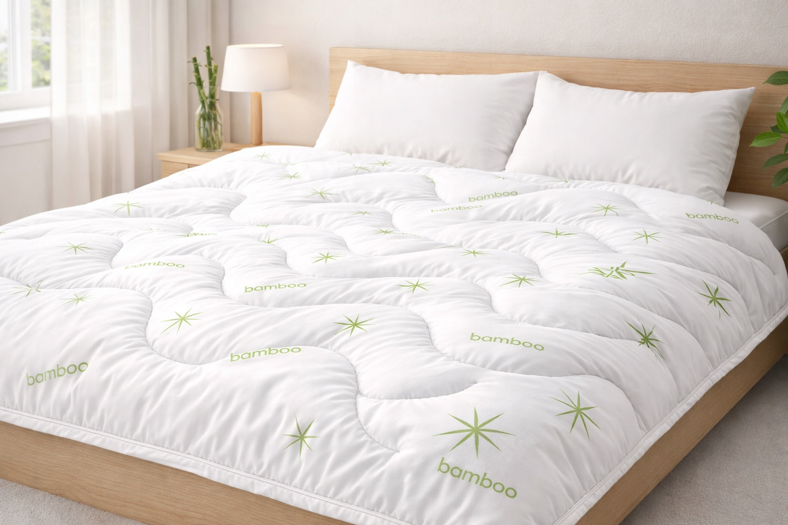 Anti-allergic quilt 220x200 with bamboo BAMBOO year-round SOFT LIGHTWEIGHT PL Packaging status original