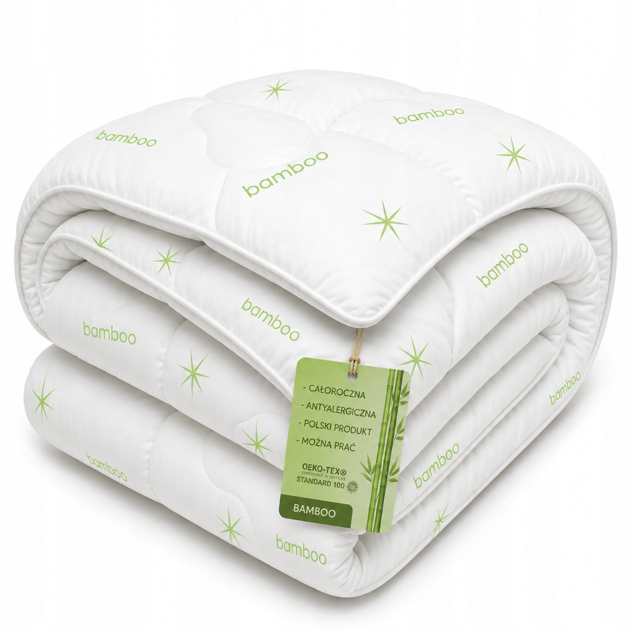 Anti-allergic quilt 220x200 with bamboo BAMBOO year-round SOFT LIGHTWEIGHT PL