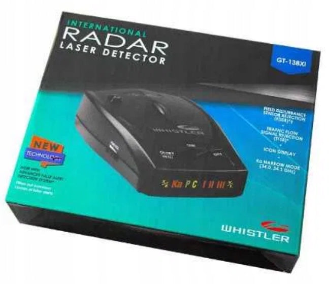 Anti-radar WHISTLER GT-138XI for speed camera Brand Whistler