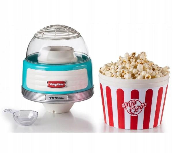 Apparatus Automatic Popcorn Machine Ariete 2957/01 XL Partytime 1100W Packaging status original
