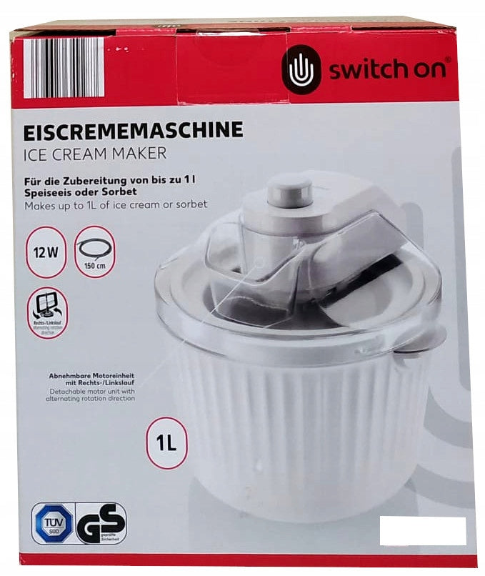 Apparatus ice cream making machine Switch On with recipes Packaging status original