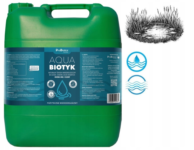 Aquabiotic Bacteria for pond, bathing and breeding ponds 20l