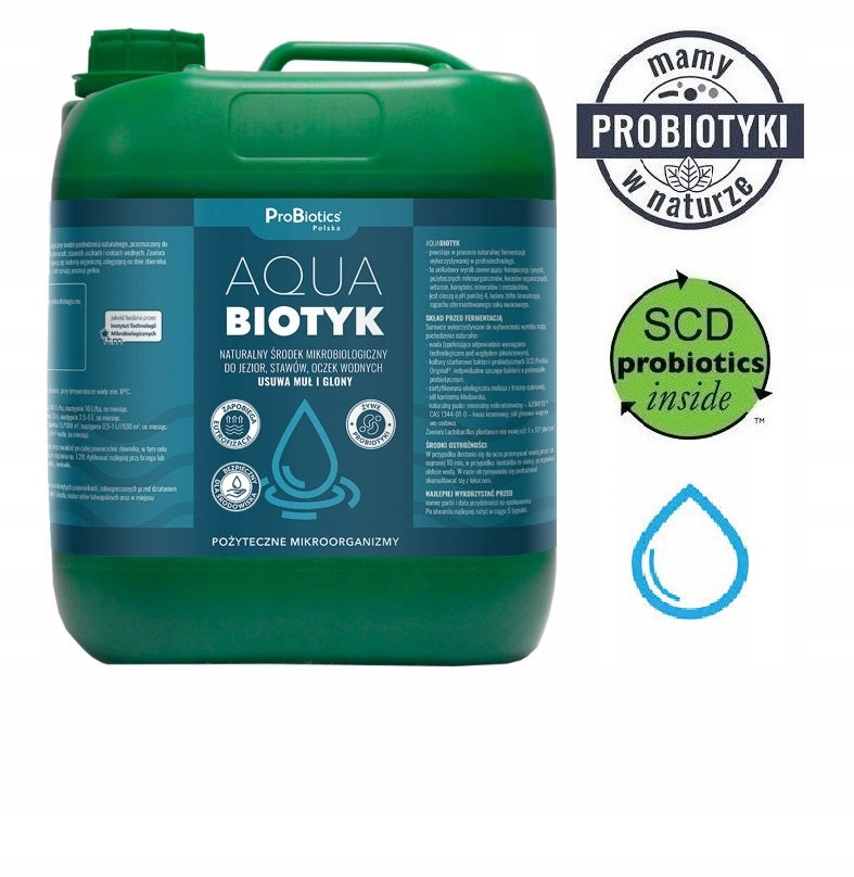Aquabiotic Biological preparation against algae for ponds and ponds 5l