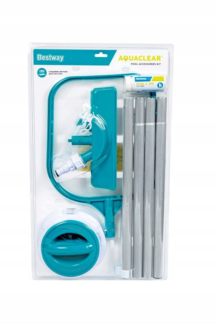 Aquaclear Pool Kit 58794 BESTWAY Vacuum Cleaner Mesh Float Patch 6in1 Manufacturer code 58794