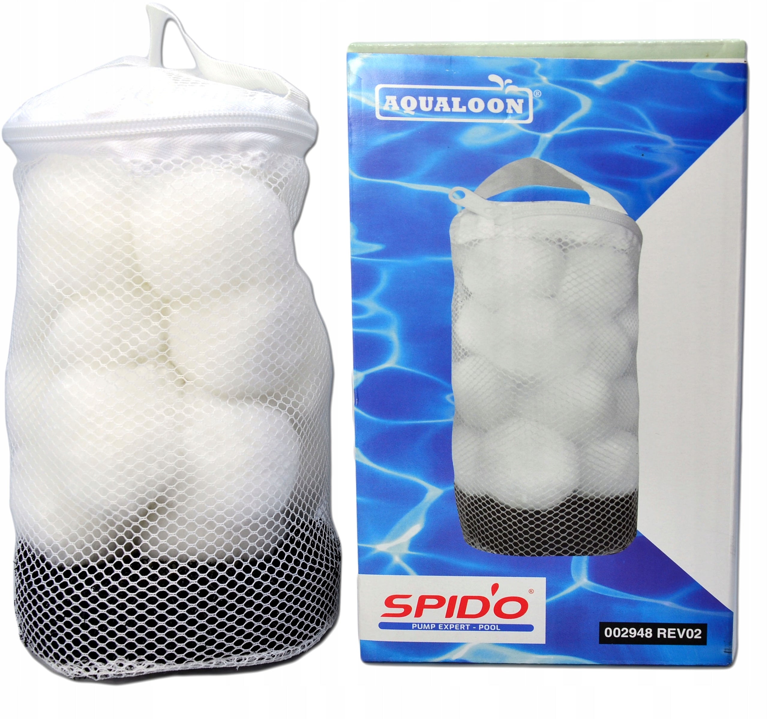 Aqualoon Pump Cartridge Filter Balls in Mesh Set