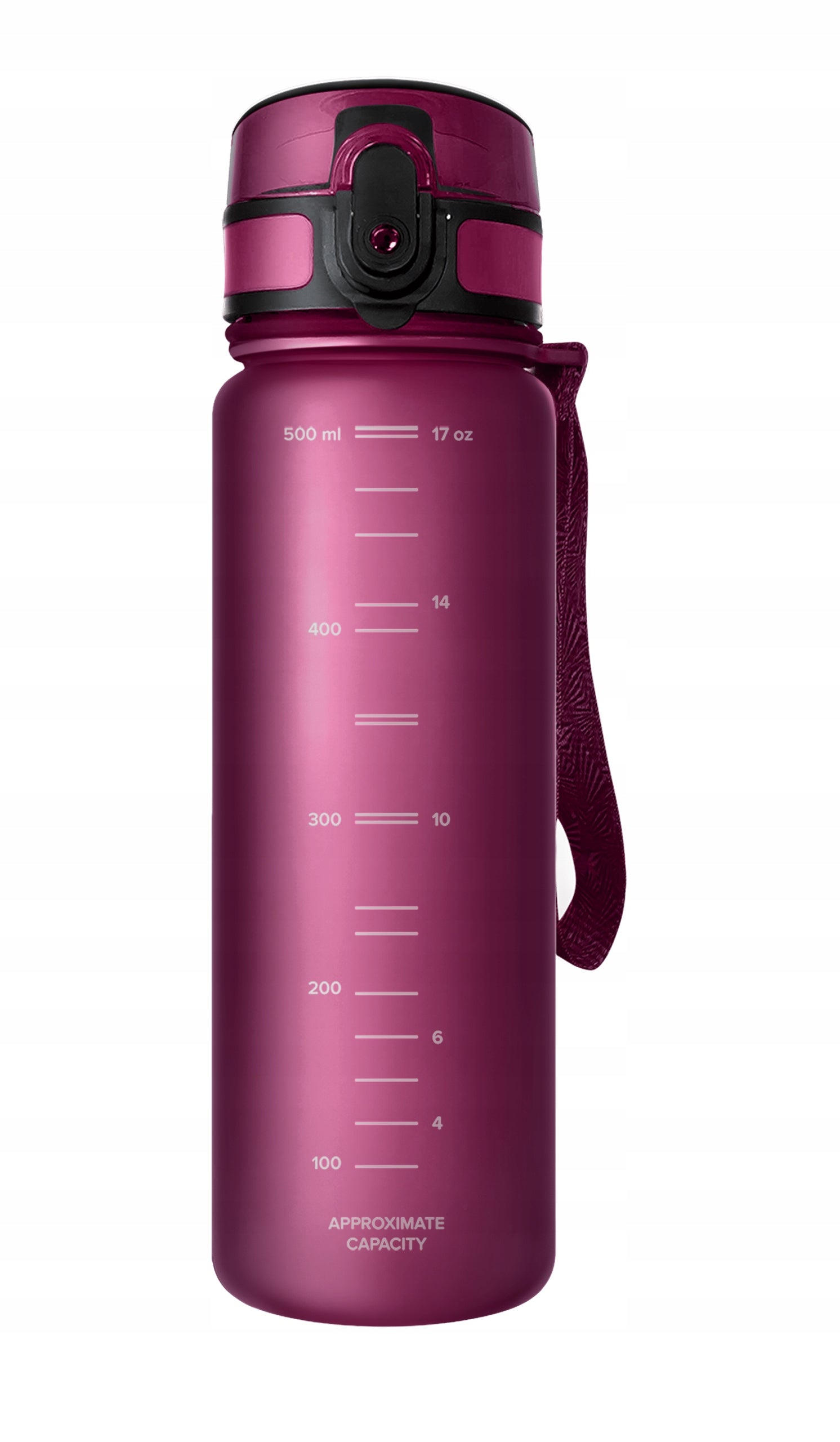Aquaphor City burgundy filter bottle 500 ml Brand Aquaphor