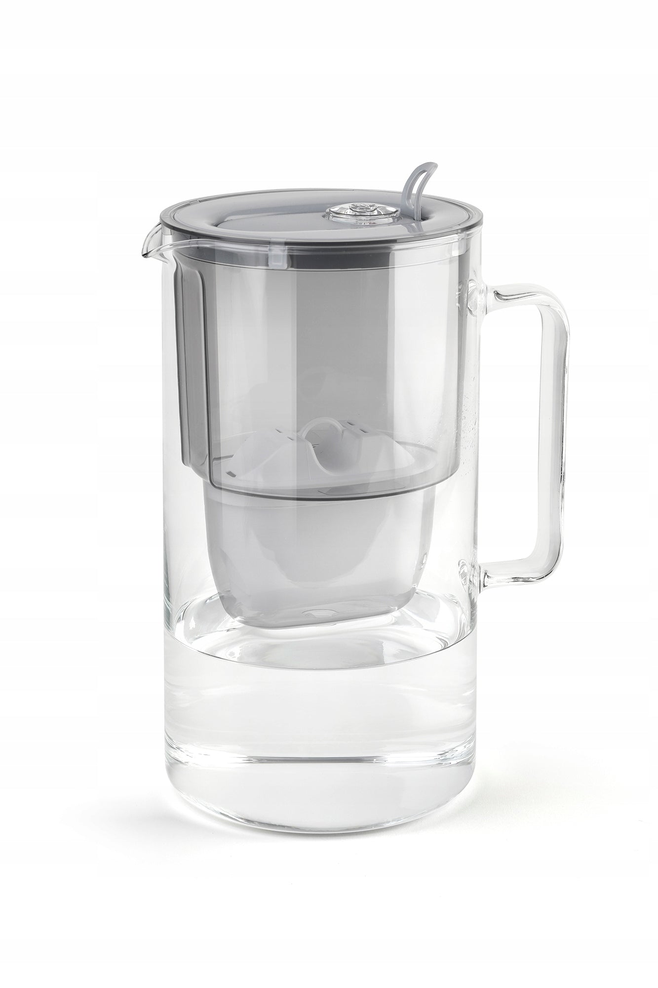 Aquaphor Glass 2,5l filter jug with Maxfor+ MG cartridge, grey