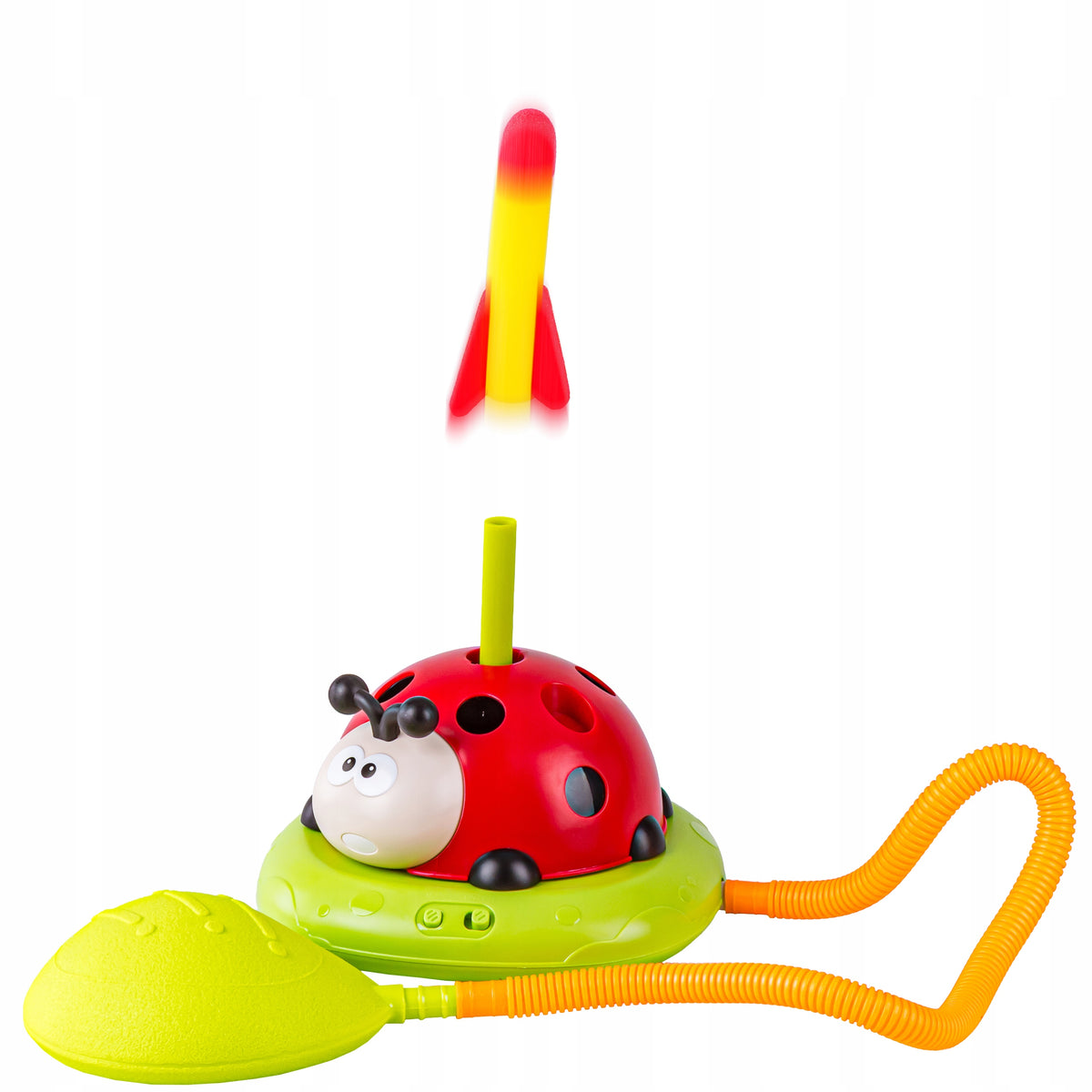 Arcade Game LADYBUG Rocket Launcher Ringo Jump Rope Throw to Target Manufacturer code 296Y ZW