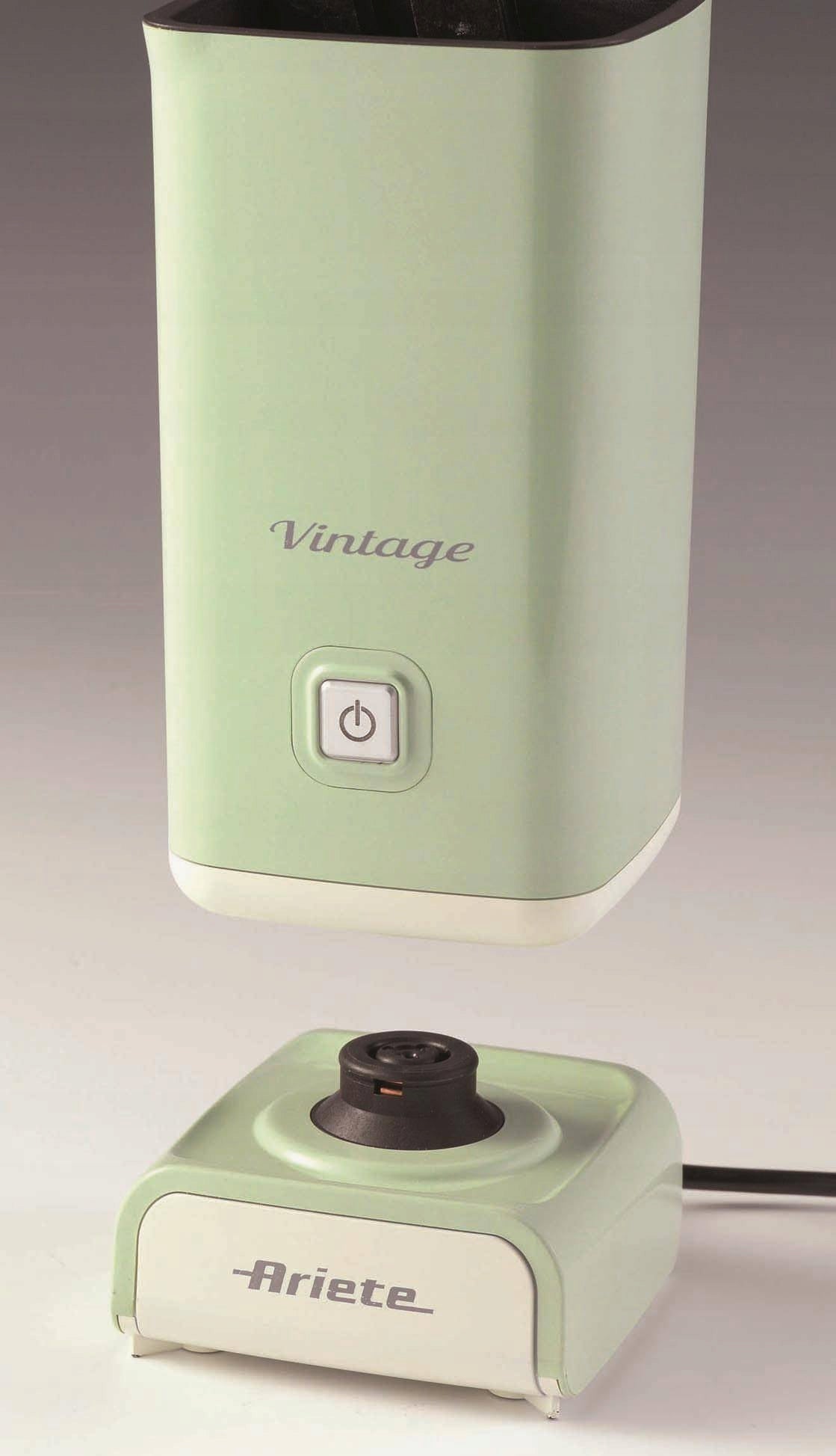 Ariete Vintage 2878/04 MILK FROTHER - Green | 500W | 140/250mlf Brand Ariete