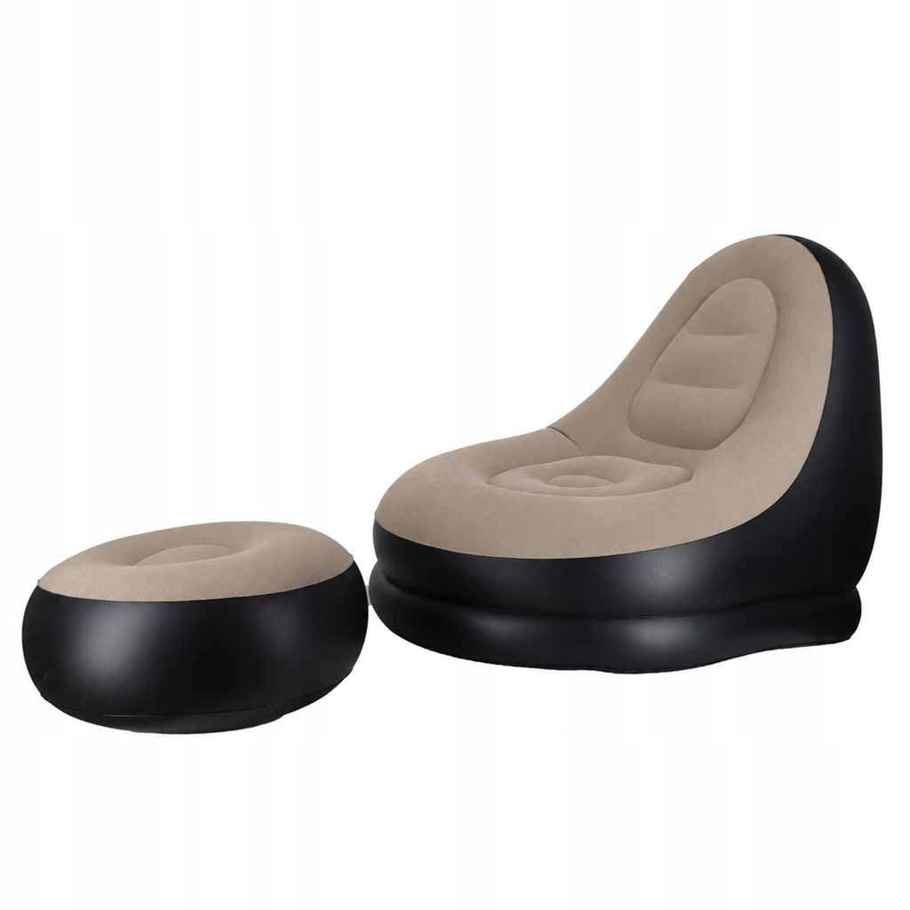 Armchair with footrest inflatable sofa pouf pump set 2in1 Manufacturer code KX2695