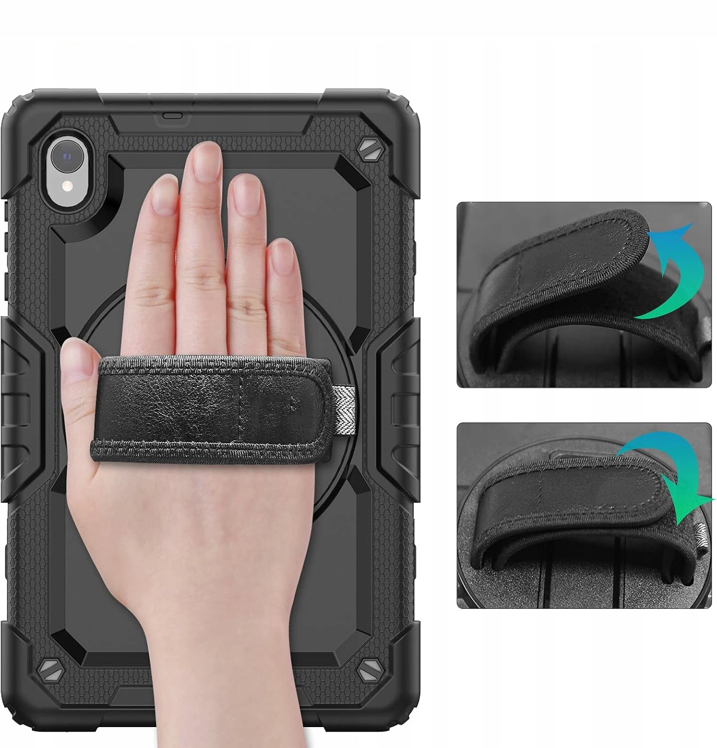 Armored case for Galaxy Tab A9/A11 8,7 SM-X110/X115/X133/X135, with handle Dedicated brand Samsung
