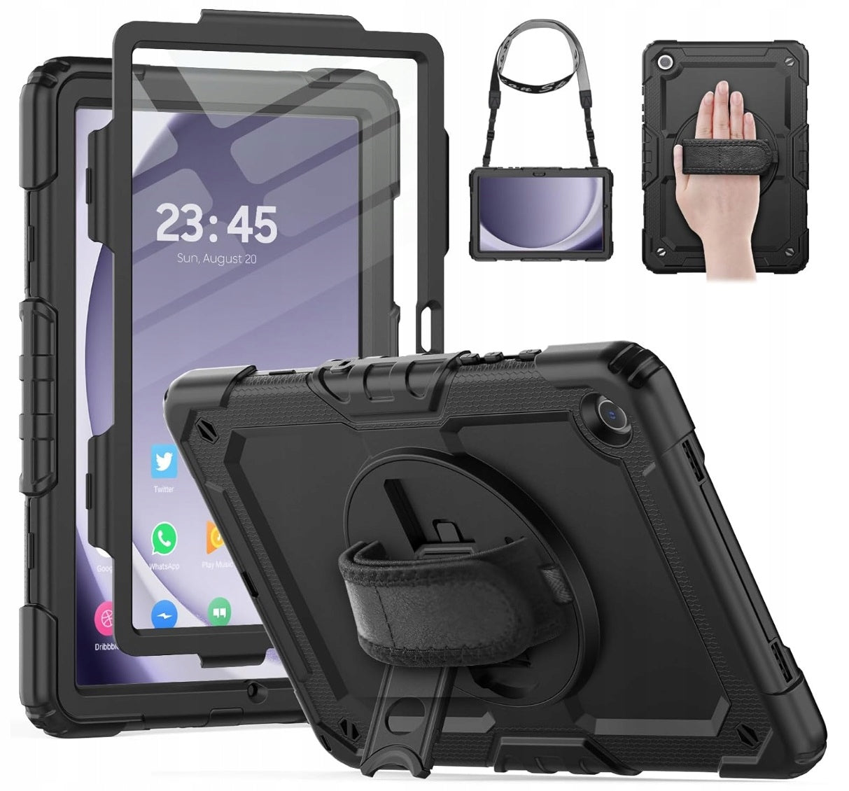 Armored case for SAMSUNG GALAXY TAB A11+ PLUS 10.9" 2025 / A9+ PLUS 11 2023