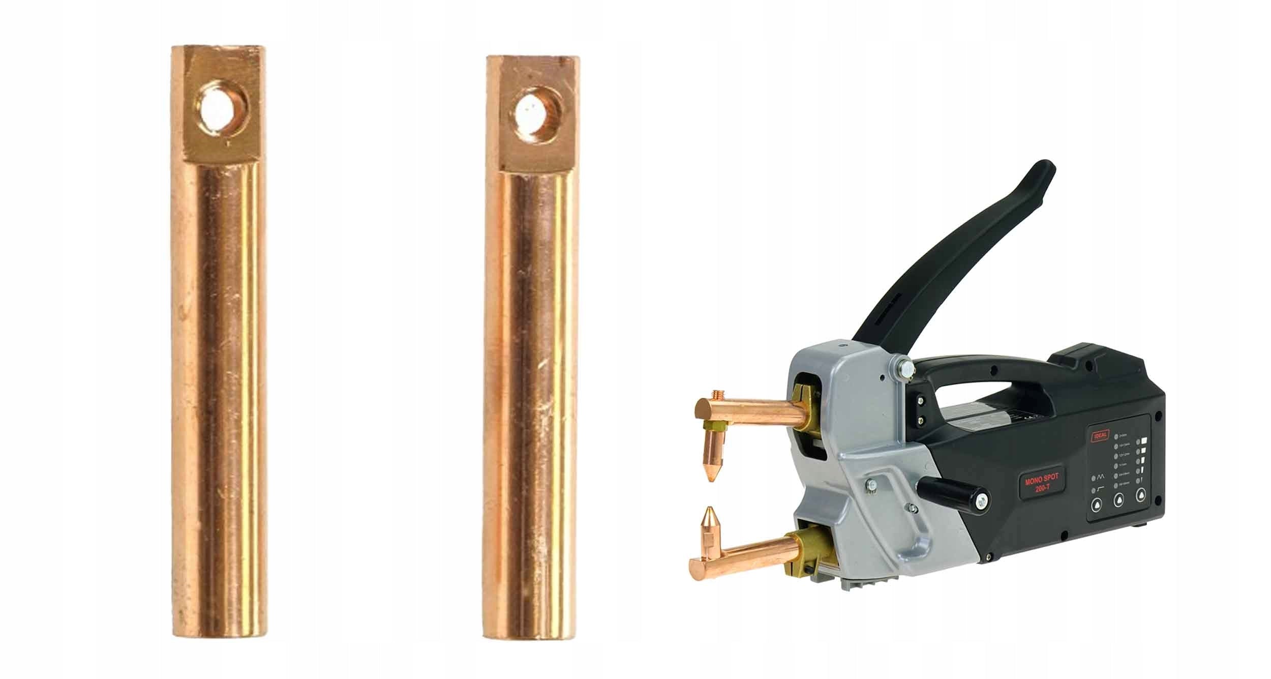 Arms 121mm + 121mm for IDEAL MONO SPOT 200-T DOUBLE-SIDED WELDING MACHINE Manufacturer code RAMIONA 121mm IDEAL MSPOT200T