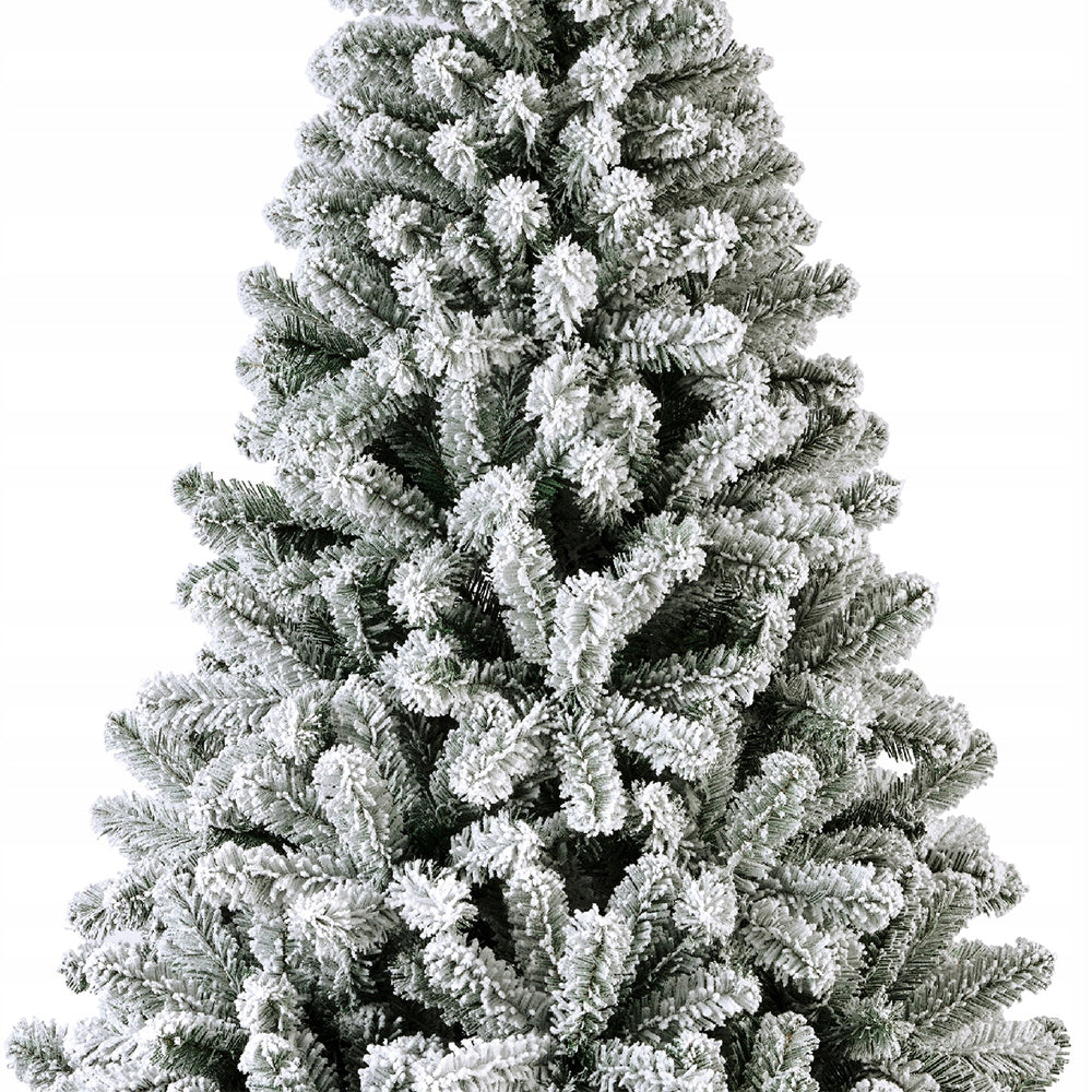 Artificial Christmas Tree Dense Imperial Pine 210 cm Snow-covered PREMIUM + Stand Brand no brand