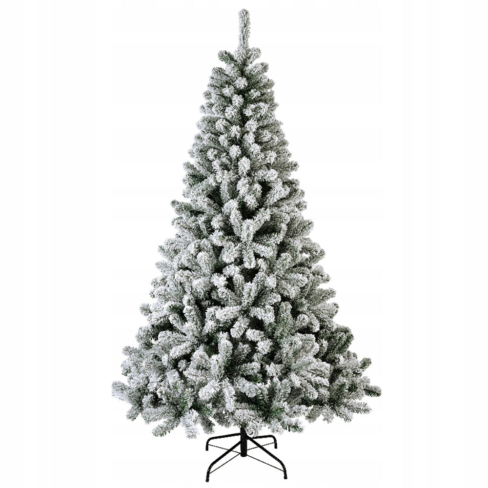 Artificial Christmas Tree Dense Imperial Pine 210 cm Snow-covered PREMIUM + Stand