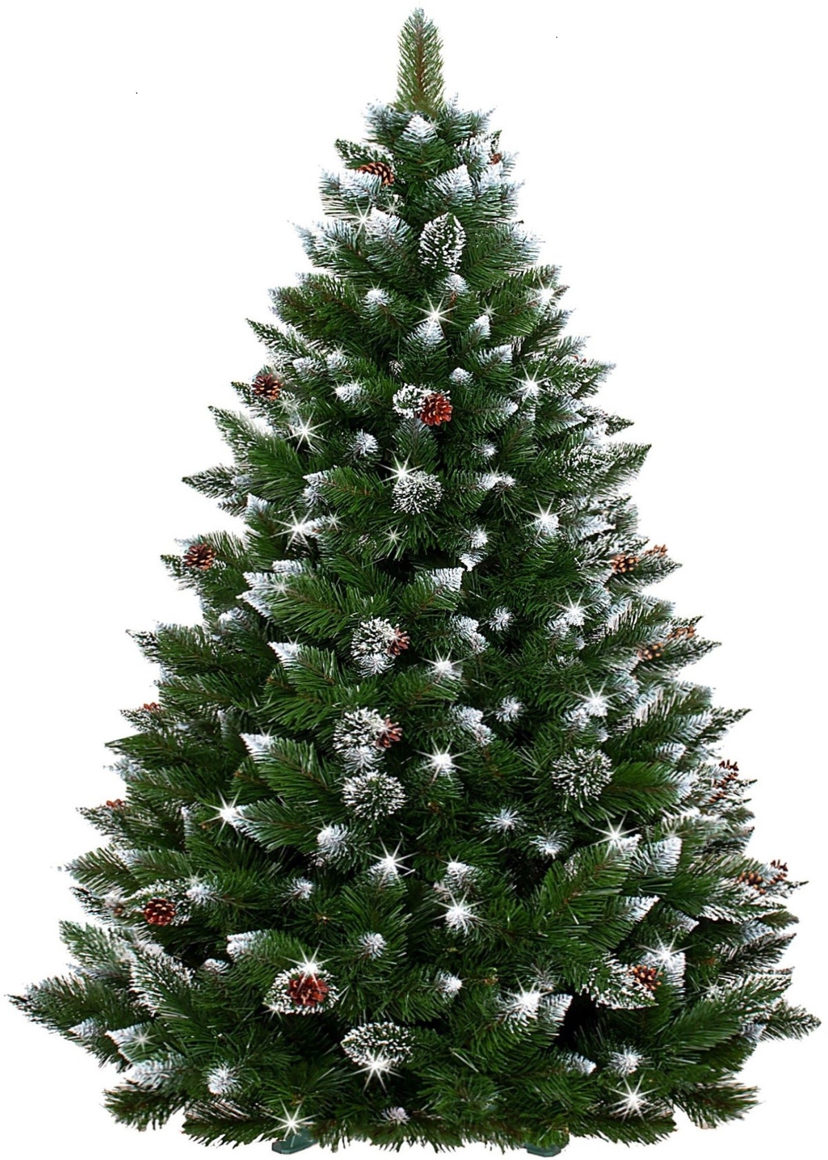 Artificial Christmas Tree Diamond Cone 160 cm