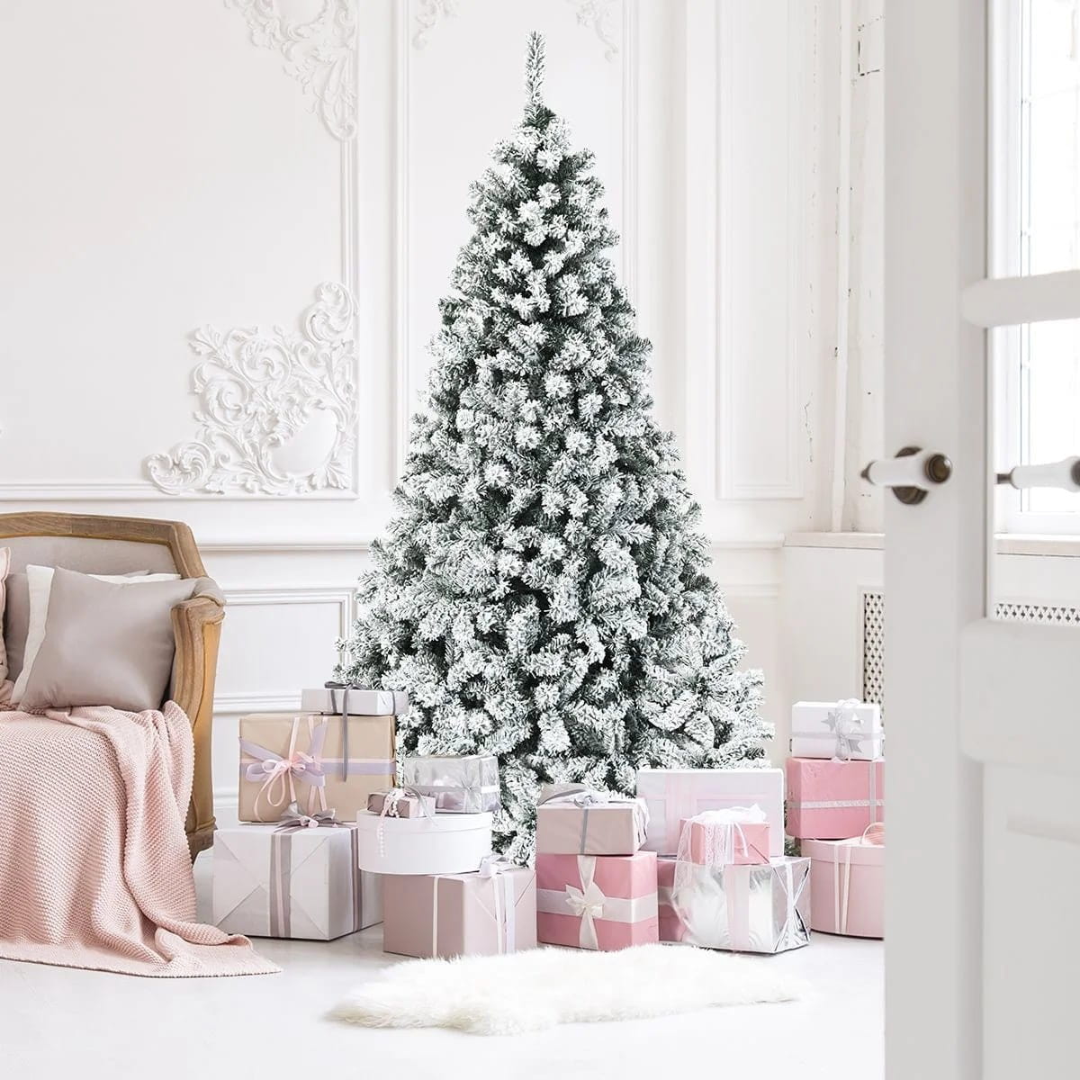 Artificial Christmas tree Costaway 221 - 250 cm