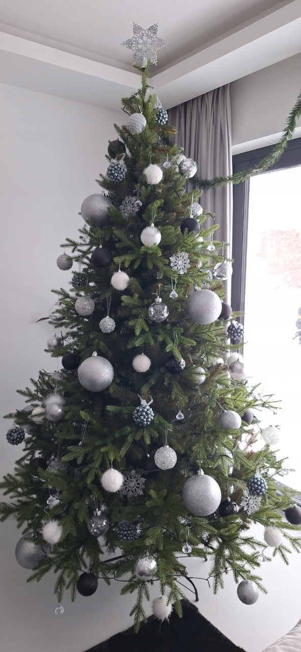 Artificial Christmas tree Pe Like a real Franklin 240 cm Brand Lupico