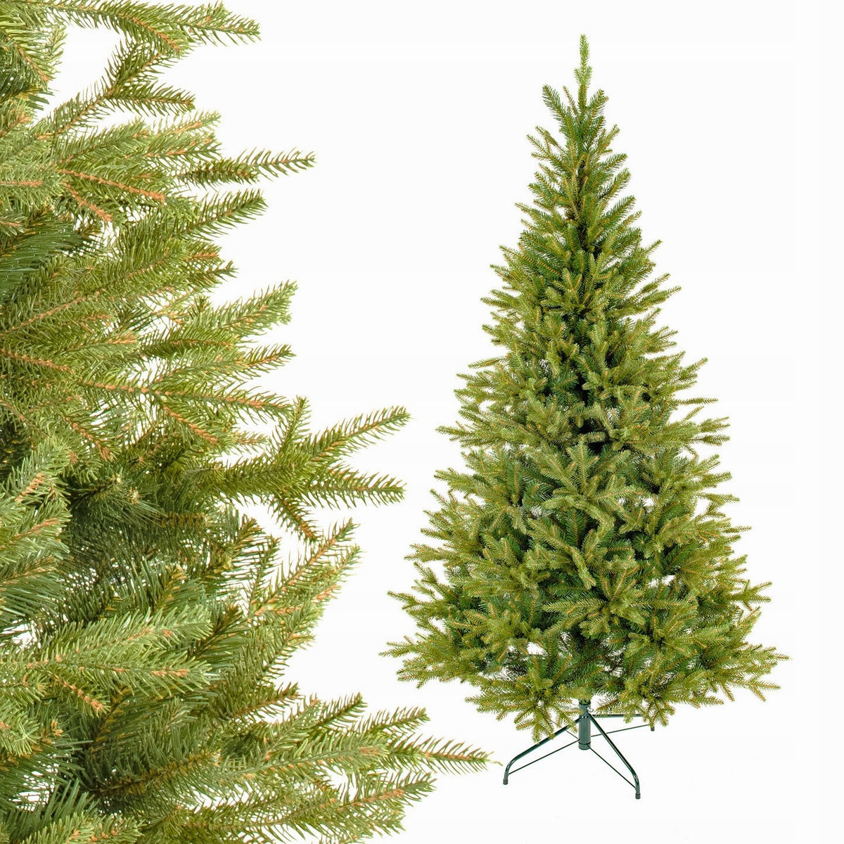 Artificial Christmas tree Pe Like a real Franklin 240 cm