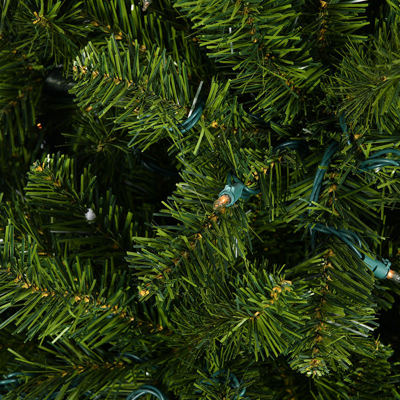 Artificial Christmas tree as live 150 cm green dense 450 twigs on a stand MTA Packaging status original