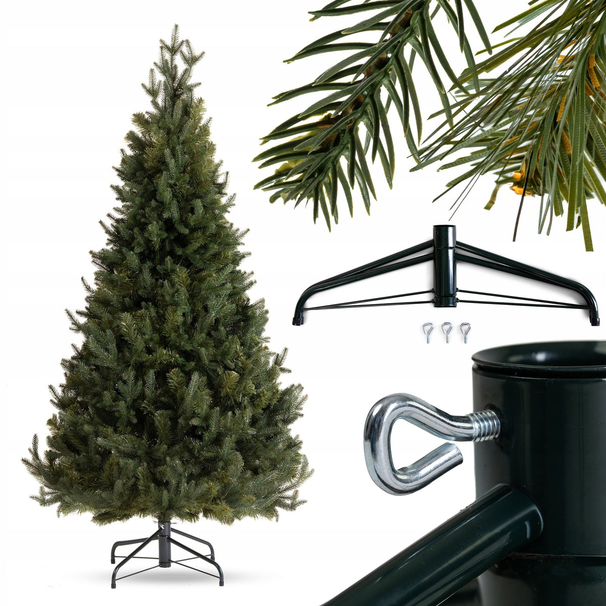 Artificial Christmas tree dense Forest SPRUCE 220 cm Corciano Christmas green