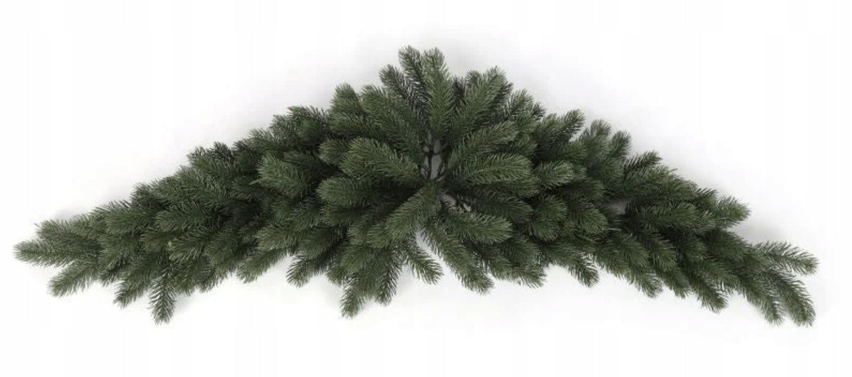 Artificial Christmas tree garland over the door Green 100 cm Salcar