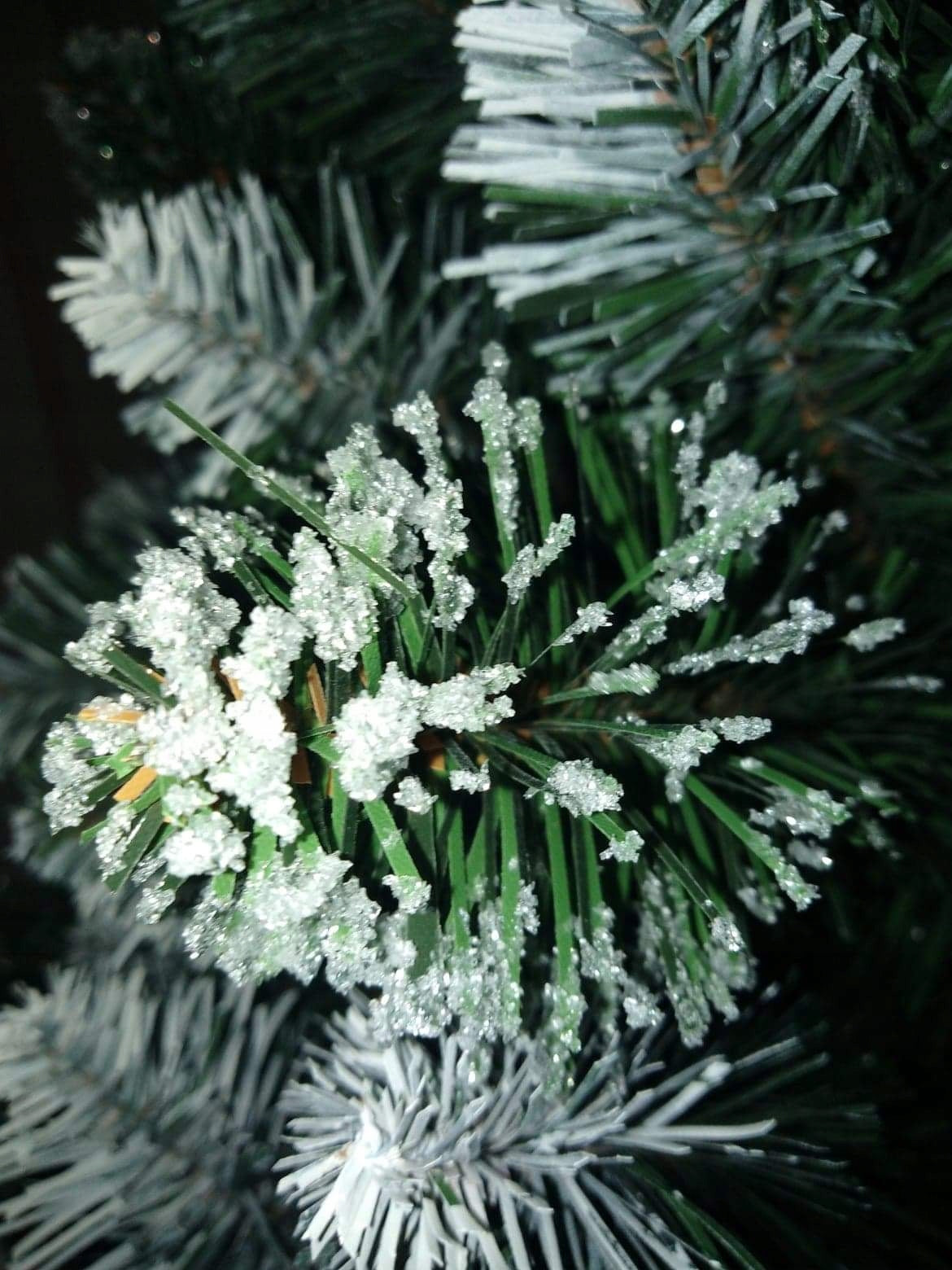 Artificial Christmas tree on the trunk 200 cm snow-covered diamond pine - MANUFACTURER Manufacturer code D-D200