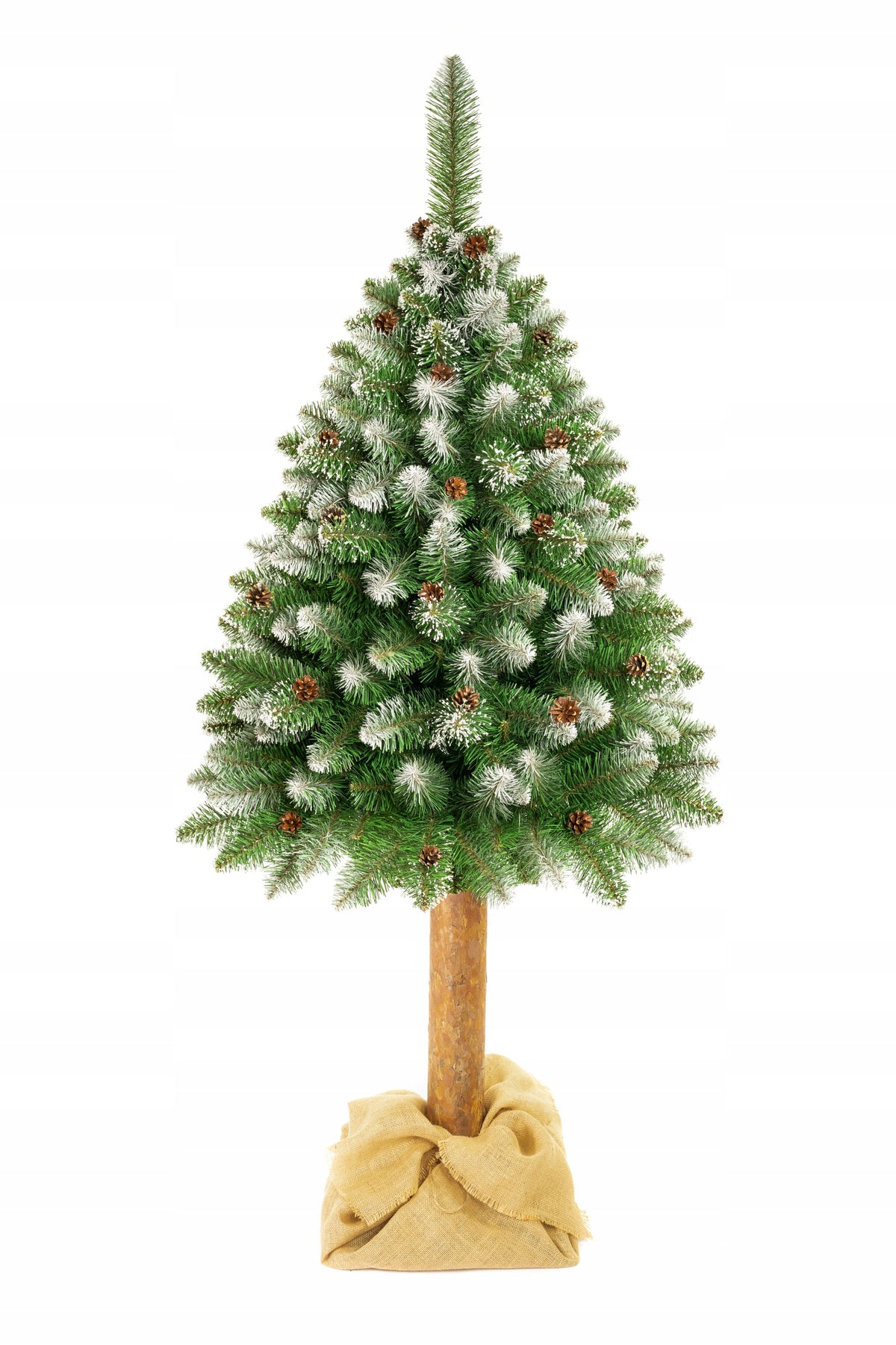 Artificial Christmas tree on the trunk 200 cm snow-covered diamond pine - MANUFACTURER