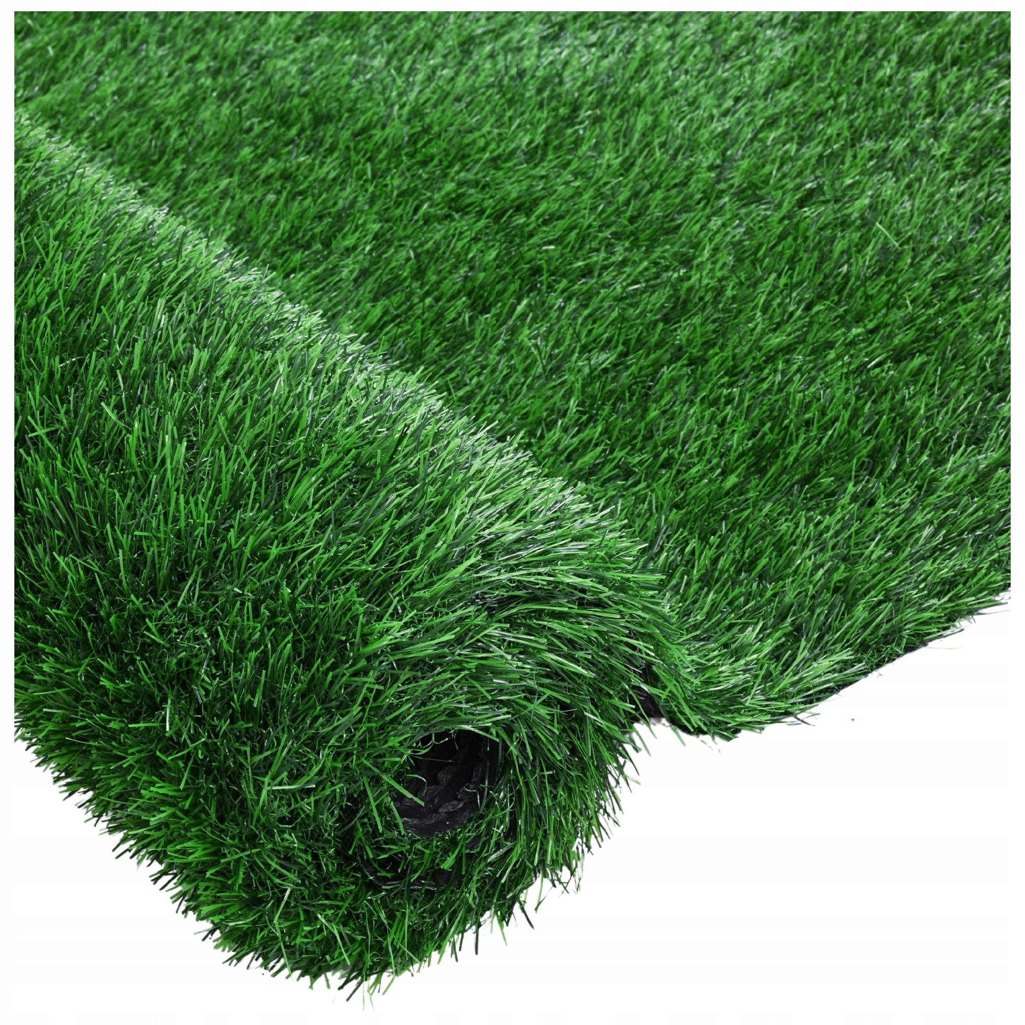 Artificial Grass 4m Thick High 30mm Soft Green with Rolls for Terrace Balcony Packaging status original