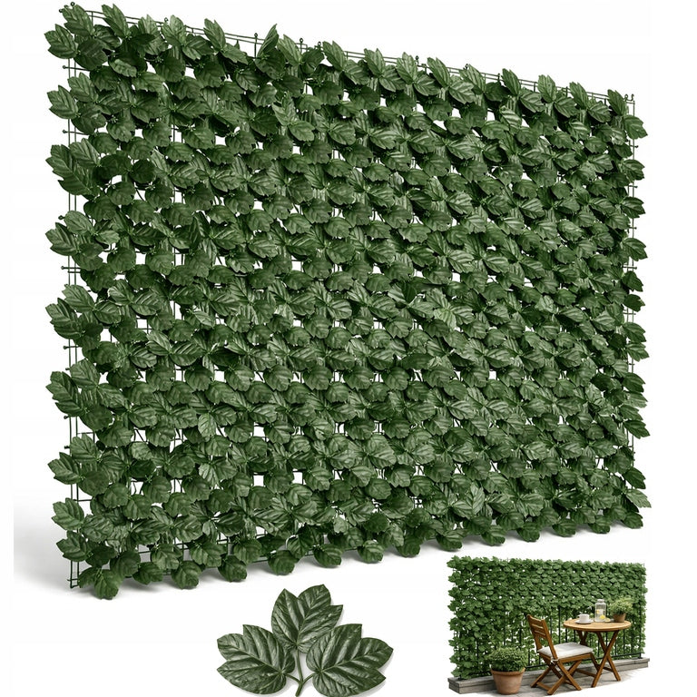 Artificial Hedge 1x3 m Ivy Masking Cover for Wall Fence Balcony